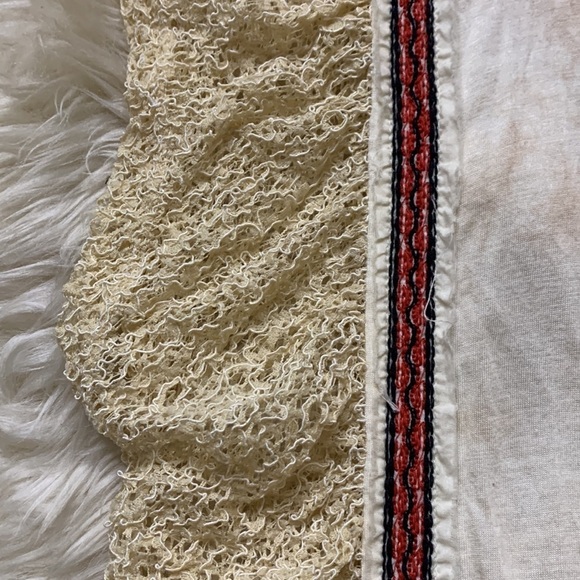 Free People bohemian sleeveless top cream oatmeal small women’s - Picture 10 of 10